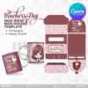 30 Designs | Teacher's Day Mug Design & Mug Holder Template Bundle  | Canva Editable - Image 30