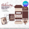 30 Designs | Teacher's Day Mug Design & Mug Holder Template Bundle  | Canva Editable - Image 31