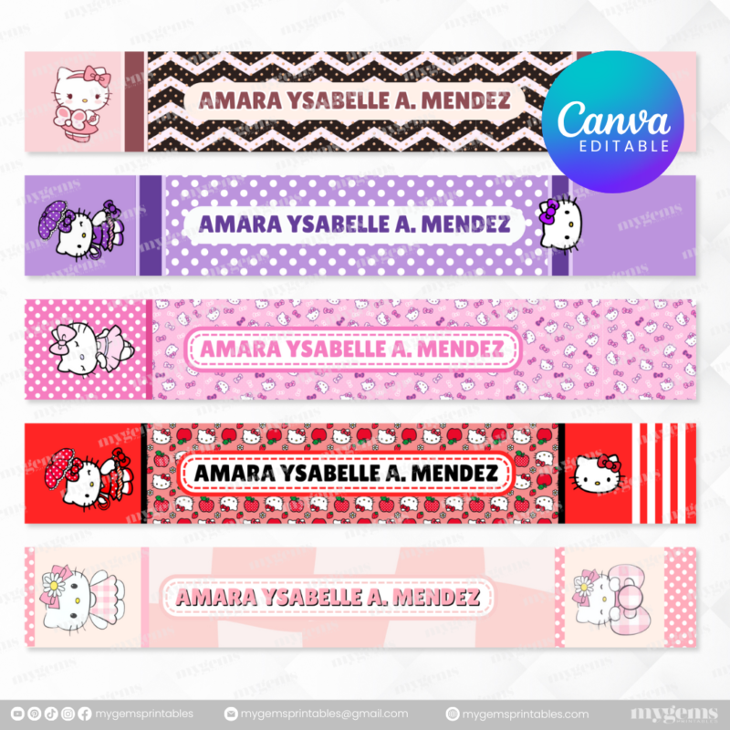 120+ Designs | Pencil Sticker Template | Canva Editable - Image 17