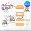 30 Designs | Teacher's Day Mug Design & Mug Holder Template Bundle  | Canva Editable - Image 10