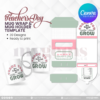 30 Designs | Teacher's Day Mug Design & Mug Holder Template Bundle  | Canva Editable - Image 11