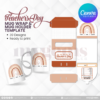 30 Designs | Teacher's Day Mug Design & Mug Holder Template Bundle  | Canva Editable - Image 13
