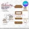 30 Designs | Teacher's Day Mug Design & Mug Holder Template Bundle  | Canva Editable - Image 14