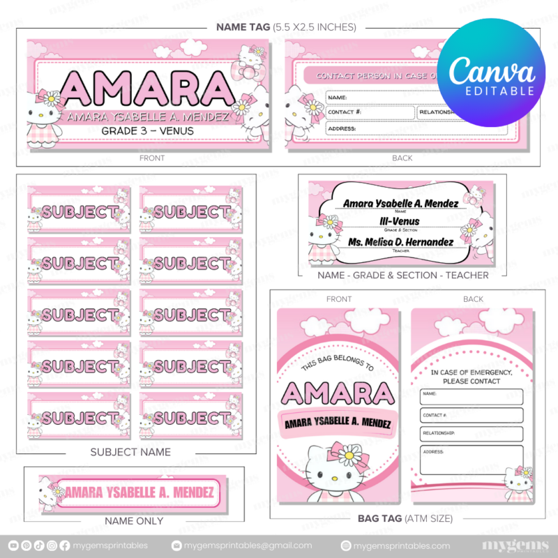 60+ Designs | Property Name Bundle Template | Canva Editable - Image 35