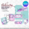 30 Designs | Teacher's Day Mug Design & Mug Holder Template Bundle  | Canva Editable - Image 20