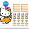 60+ Designs | Name Sticker Template | Ready-To-Print | Canva Editable - Image 16