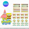 60+ Designs | Name Sticker Template | Ready-To-Print | Canva Editable - Image 3