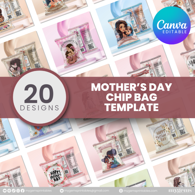 Mother's Day Template Bundle | Canva Editable - Image 7