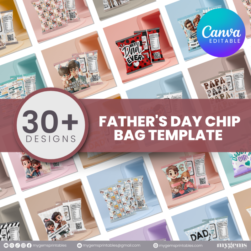 Father's Day Template Bundle | Canva Editable - Image 2