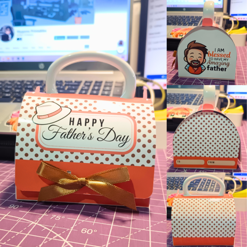 20 Designs | Father's Day Mug Design & Mug Holder Template Bundle  | Canva Editable - Image 5