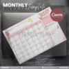 30 Designs | A4 Size Monthly Planner Template | Canva Editable - Image 28
