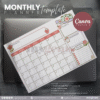 30 Designs | A4 Size Monthly Planner Template | Canva Editable - Image 29