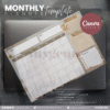 30 Designs | A4 Size Monthly Planner Template | Canva Editable - Image 18