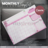 30 Designs | A4 Size Monthly Planner Template | Canva Editable - Image 20