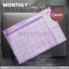 30 Designs | A4 Size Monthly Planner Template | Canva Editable - Image 22