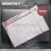 30 Designs | A4 Size Monthly Planner Template | Canva Editable - Image 27