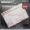 30 Designs | A4 Size Monthly Planner Template | Canva Editable - Image 2