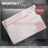 30 Designs | A4 Size Monthly Planner Template | Canva Editable - Image 9