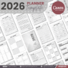 10 Designs | 2026 Planner Template (A5) | Canva Editable - Image 22