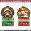 30 Designs | Christmas Hanging Decor Template | Canva Editable - Image 7