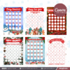 30 Designs | Christmas Themed Scratch-it Board | Canva Editable Template | A4 Size - Image 7