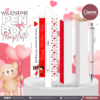 20 Designs | Valentine Themed Pen Box Template | Canva Editable | Ready to Print PDF A4 Size - Image 15